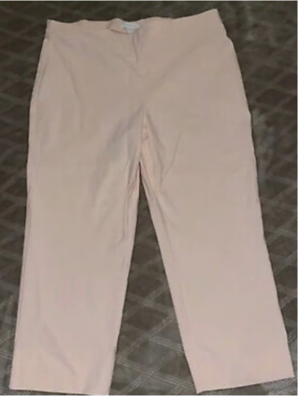 Charter Club Chelsea women's Pull-On Capris, Sz16, luxe peach, NWOT